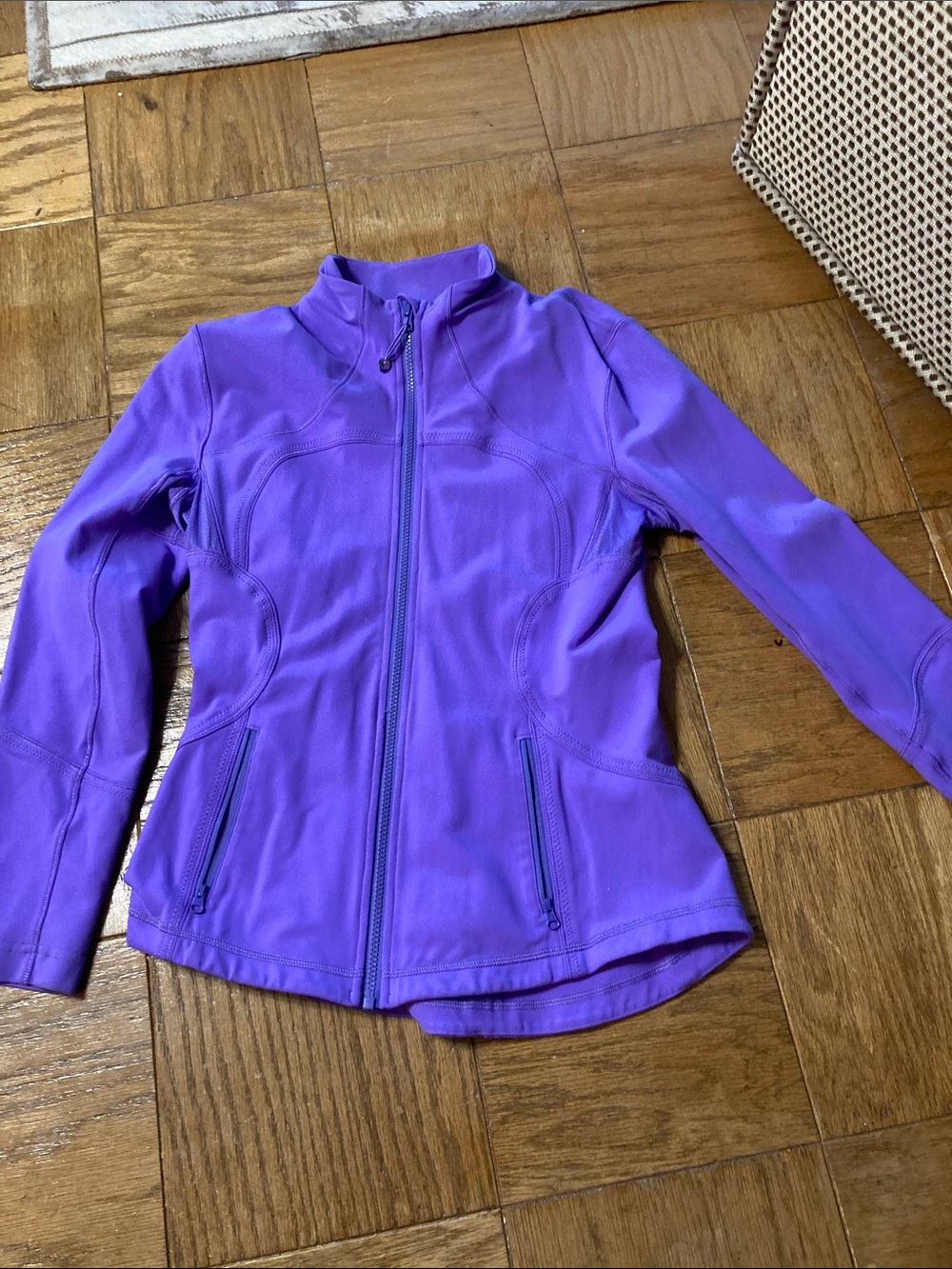 lululemon athletica Purple Full-Zip Jacket